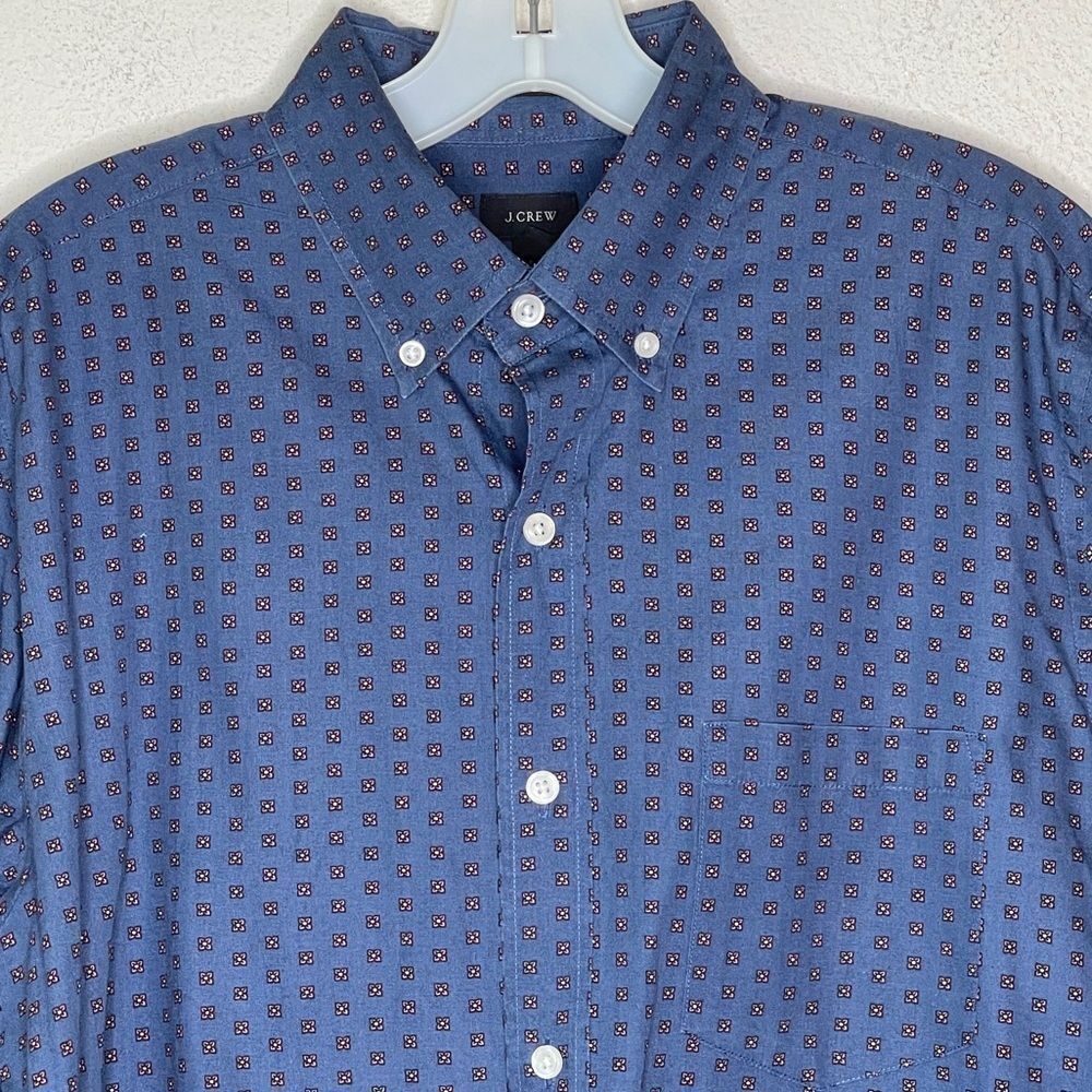 J. Crew Dress Shirt Blue - Picture 5 of 7
